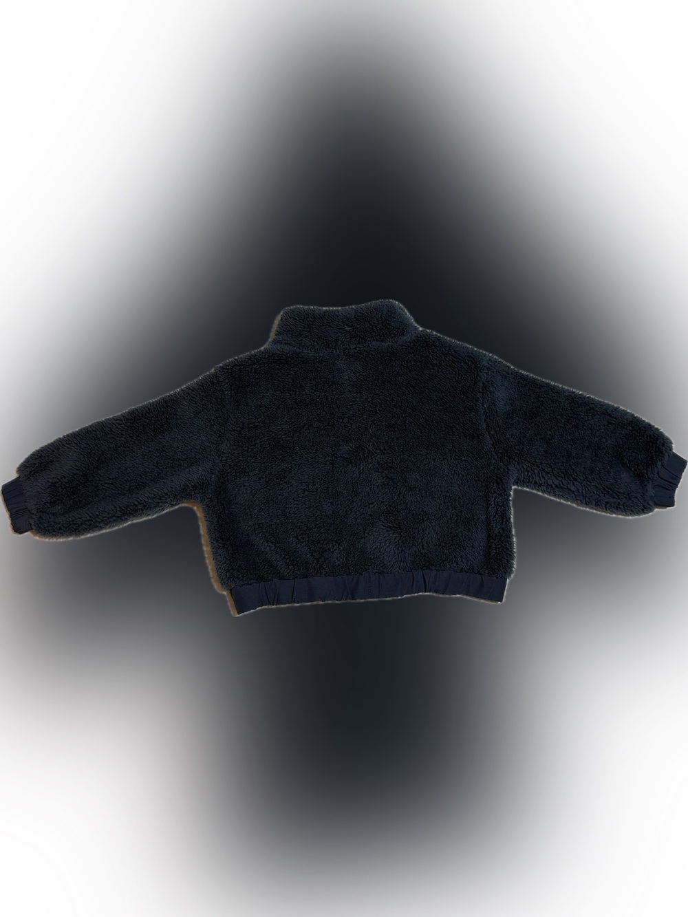 NEW Rylee + Cru Shearling Jacket Indigo - Picture 3 of 6